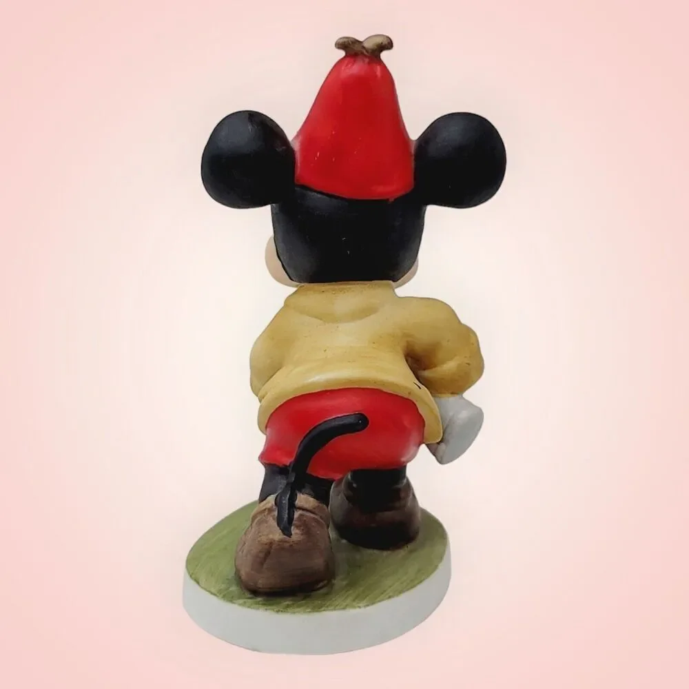 Vintage Walt Disney Porcelain Figurine Mickey Mouse‎ 